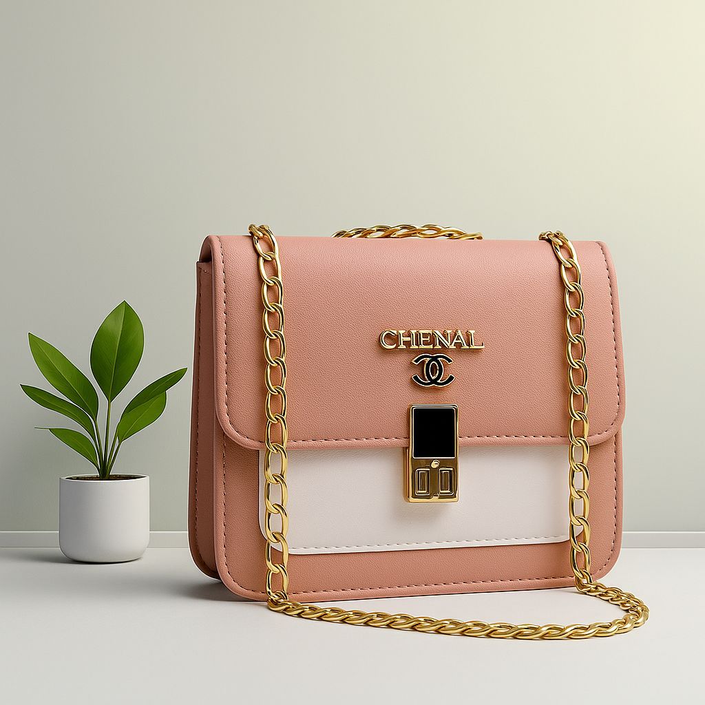 Stylish Frout Lock Long Chian Box For Girls