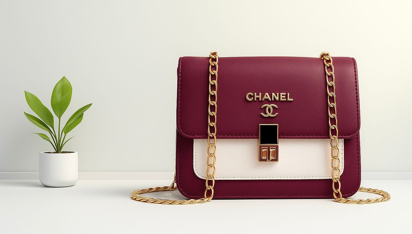 Stylish Frout Lock Long Chian Box For Girls