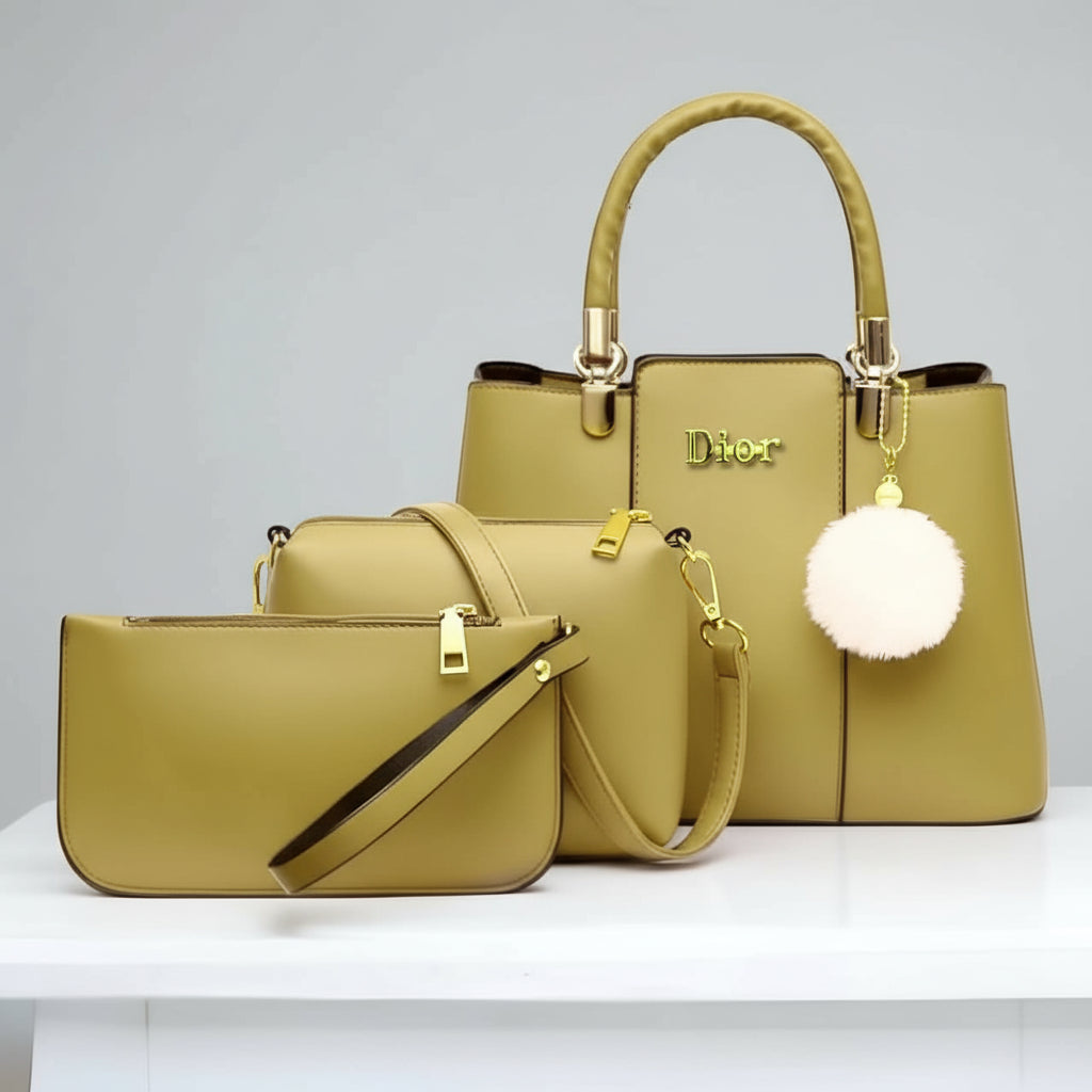 Christian Dior High Quality 3Pcs Shoulder Bag